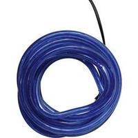 basetech hv halogen flexible light tube 5 m blue