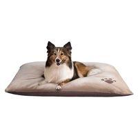 Basic Pet Cushion - Beige / Brown - 100 x 80 x 8 cm (L x W x H)