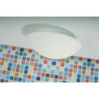 Bathroom flush mount ceiling light HV halogen, LED E27 80 W Nordlux Ufo Maxi 25626001 White