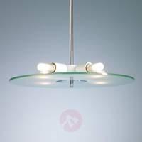 bauhaus classic pendant light glass 50 cm