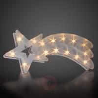 Battery-operated LED holographic Star of Bethlehem