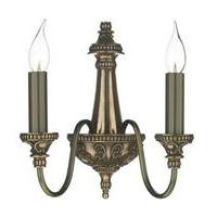 BAI0963 Bailey 2 Light Wall Light in Bronze