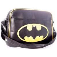 batman classic logo messenger bag black