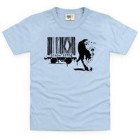 banksy leopard kids t shirt