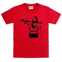 Banksy Mona Lisa Kid\'s T Shirt