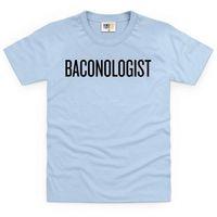 baconologist kids t shirt