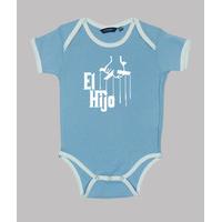 Baby bodysuit, sky blue