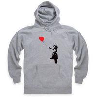 Banksy Loveheart Hoodie