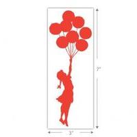 Banksy Balloon Girl Sticker