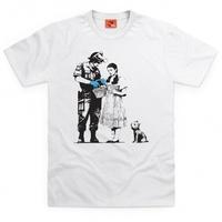 Banksy Stop and Search T Shirt