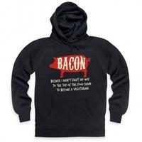 bacon food chain hoodie