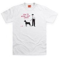 banksy stop me t shirt