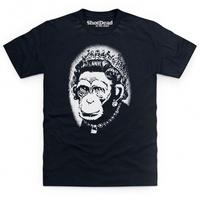 Banksy monkey Queen T Shirt