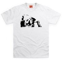 banksy line up t shirt