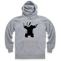 banksy badger cull hoodie