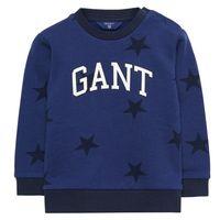 Baby Boy Star Crewneck Sweatshirt 0-3 Yrs - Persian Blue