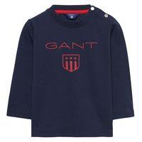 Baby Boy Long-sleeved Shield T-shirt 0-3 Yrs - Marine