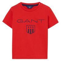 Baby Boy Shield T-shirt 0-3 Yrs - Bright Red