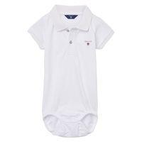 Baby Boy Pique Bodysuit 0-3 Yrs - White