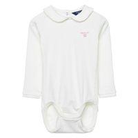 Baby Girl Long-sleeved Bodysuit 0-3 Yrs - Eggshell