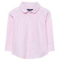 baby girl broadcloth mini checked shirt 0 3 yrs light pink