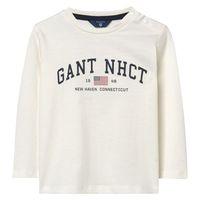 Baby Boy Long Sleeve Nhct T-shirt - Eggshell