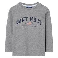 Baby Boy Long Sleeve Nhct T-shirt - Grey Melange