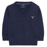 Baby Boy V-neck Jumper 0-3 Yrs - Marine