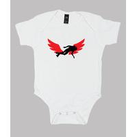 baby body diving, white