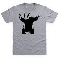 Banksy Badger Cull T Shirt