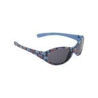 Baby boy navy transport print 100% uv protection sunglasses - Blue