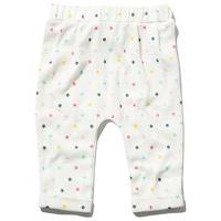 baby girl multicoloured spot polka dot print full length soft jersey l ...