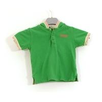 Baker by Ted Baker 12-18 Months Green Hooded Polo Shirt