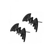 Bat Stud Earrings - Size: One Size