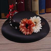 Basketwork Fabric Headpiece-Wedding Special Occasion Casual Outdoor Hats Hair Pin 1 Piece