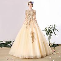 ball gown wedding dress wedding dress in color cathedral train scoop t ...