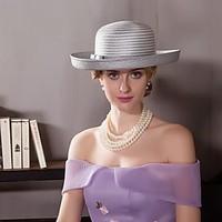 Basketwork Headpiece-Wedding Special Occasion Casual Office Career Hats 1 Piece