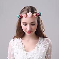 basketwork fabric headpiece wedding special occasion headbands 1 piece