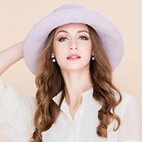 Basketwork Headpiece-Wedding Special Occasion Casual Office Career Outdoor Hats 1 Piece