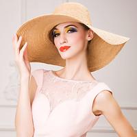 Basketwork Headpiece-Wedding Special Occasion Casual Office Career Outdoor Hats 1 Piece