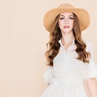 Basketwork Headpiece-Wedding Special Occasion Casual Office Career Outdoor Hats 1 Piece