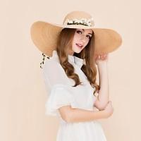 Basketwork Headpiece-Wedding Special Occasion Casual Office Career Outdoor Hats 1 Piece