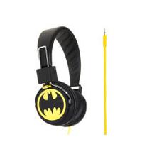 Batman Classic The Dark Knight Folding On-Ear Headphones - Yellow Logo
