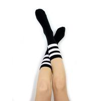 BALLIN\' BLACK STRIPE COTTON SOC...