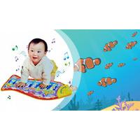 Baby Kid Piano Music Fish Animal Mat