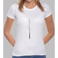 baum shirt girl, white