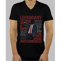 barney stinson - legendary t-shirt of aw