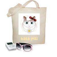 bag white halo pili