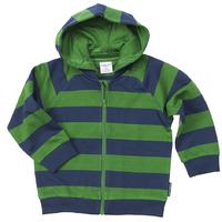 baby blockstripe hooded jacket blue quality kids boys girls