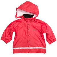 Baby Rain Jacket - Red quality kids boys girls
